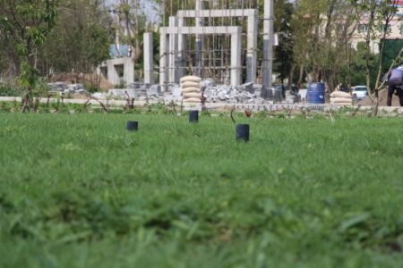 *باغ مفاخر اردبیل در مسیر تکمیل و الگوسازی فضای سبز شهری*