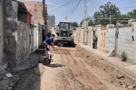 گزارش عملیات میدانی منطقه چهار شهرداری اردبیل/ گام به گام در مسیر بهسازی شهر