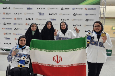 درخشش تاریخی بانوی اردبیلی در پاراتیراندازی جهان؛ فائزه احمدی قهرمان جهان شد و سهمیه پارالمپیک گرفت
